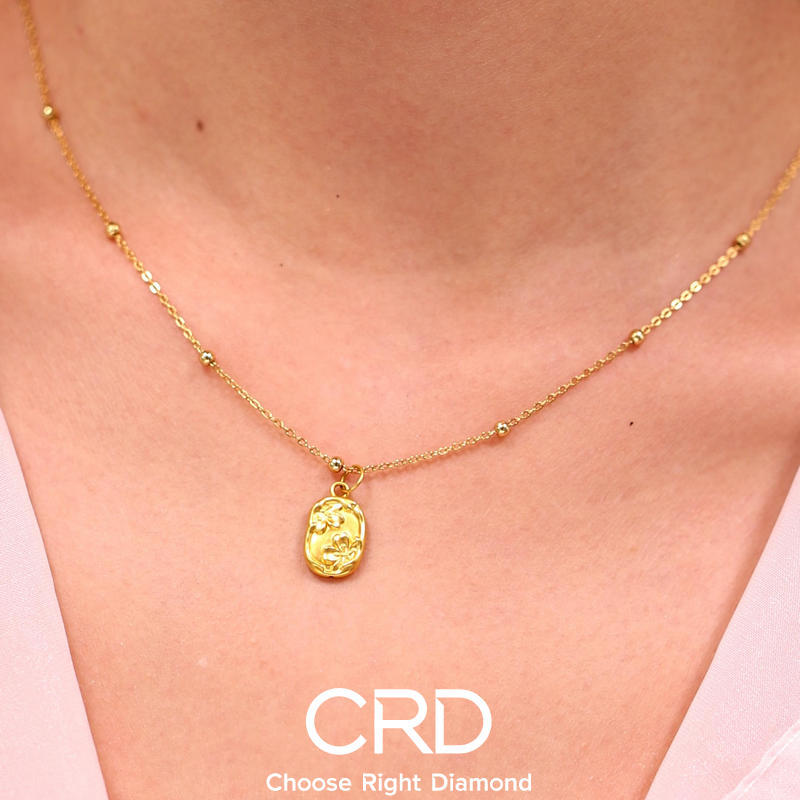 CRD黄金吊坠