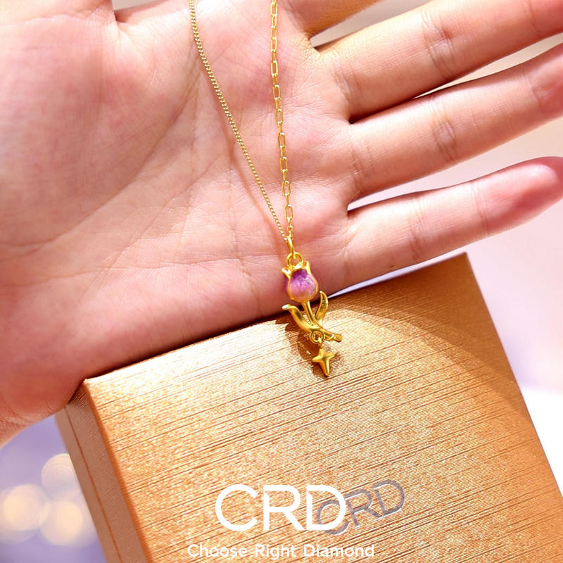 CRD黄金吊坠