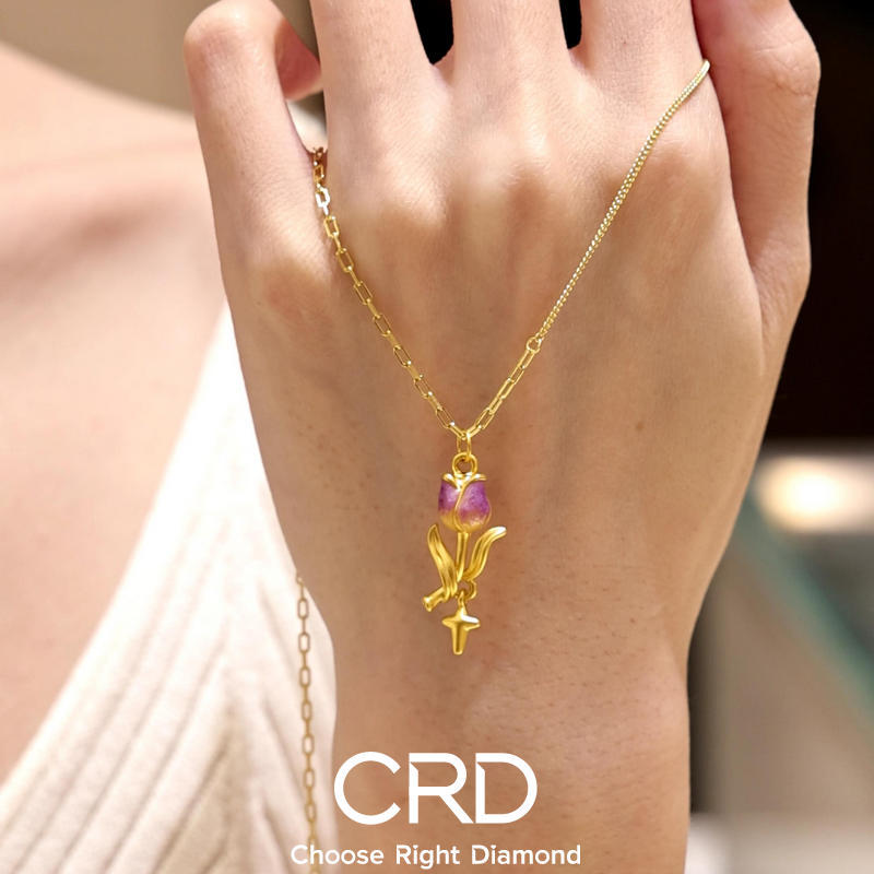CRD黄金吊坠