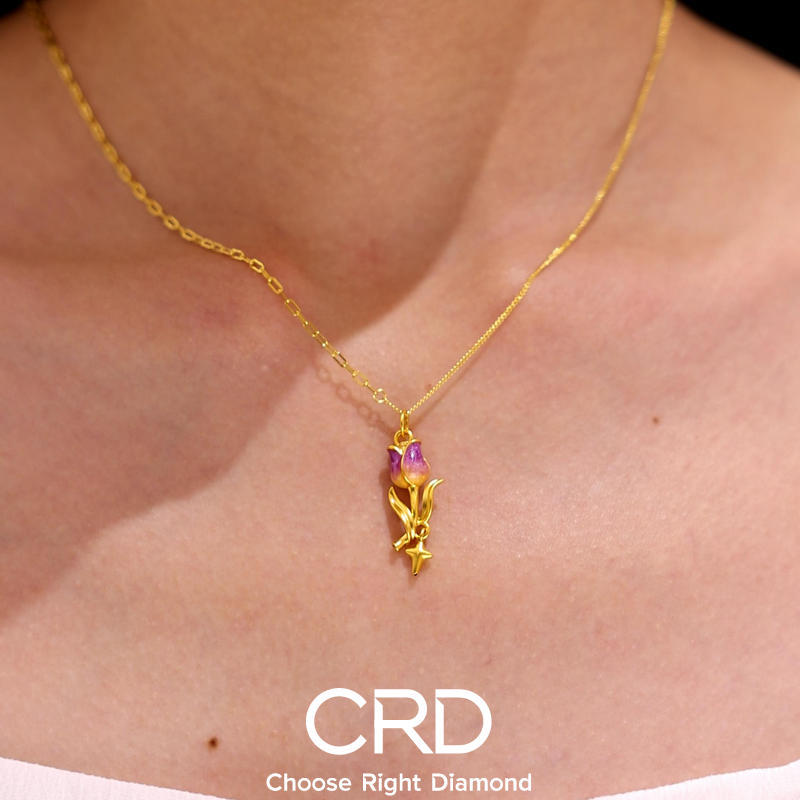 CRD黄金吊坠