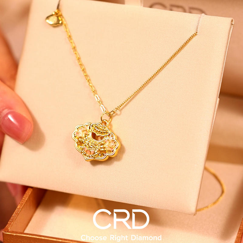 CRD黄金吊坠