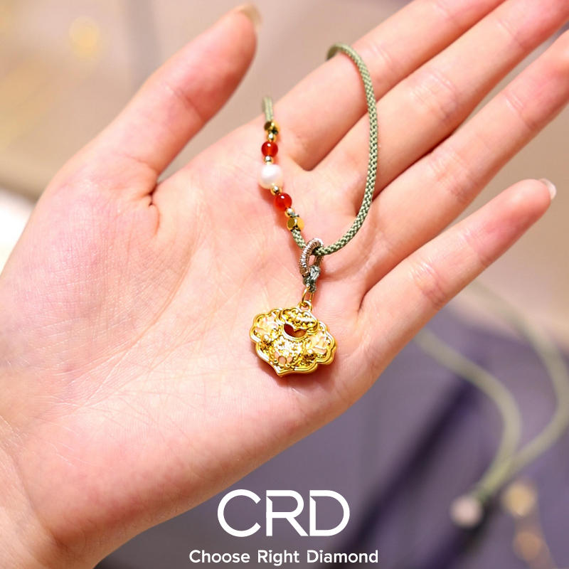CRD黄金吊坠