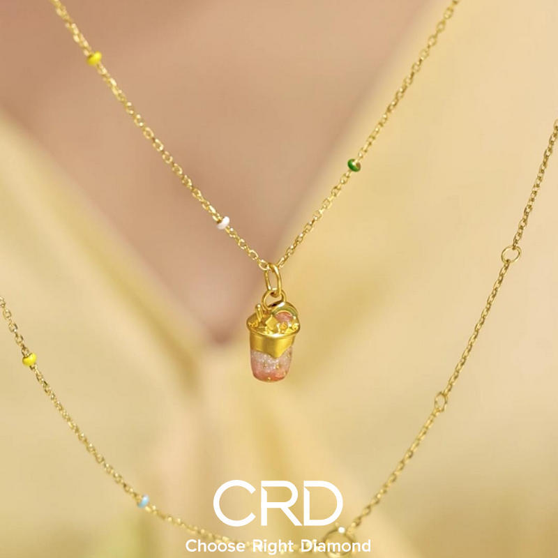 CRD黄金吊坠