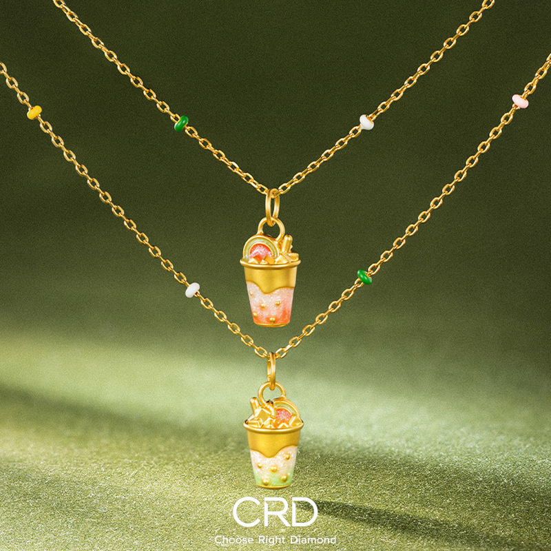 CRD黄金吊坠