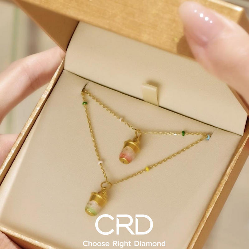 CRD黄金吊坠
