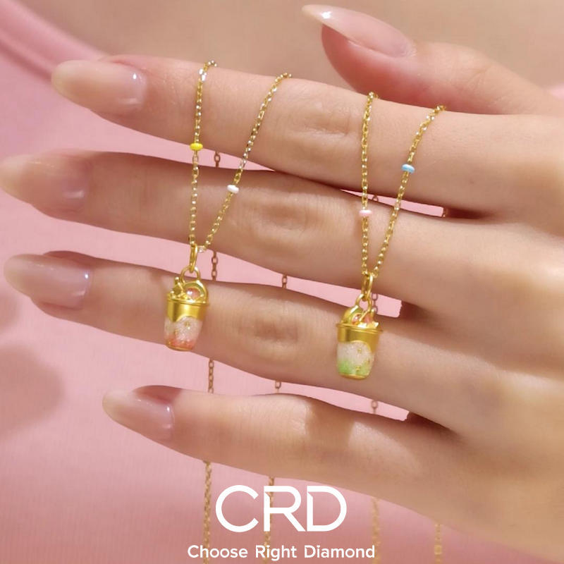 CRD黄金吊坠