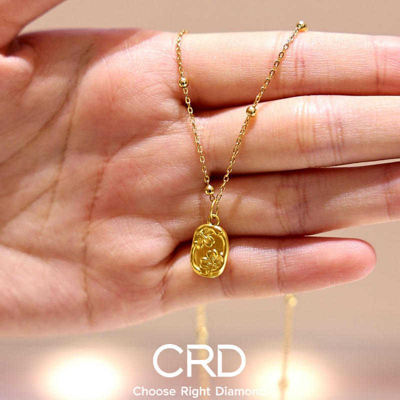 CRD黄金吊坠