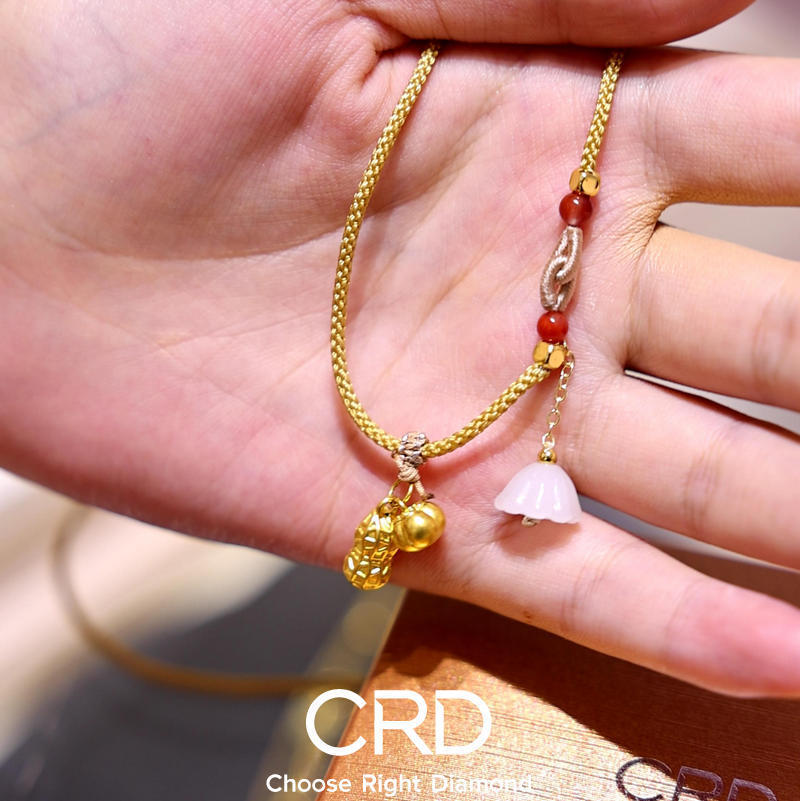 CRD黄金吊坠