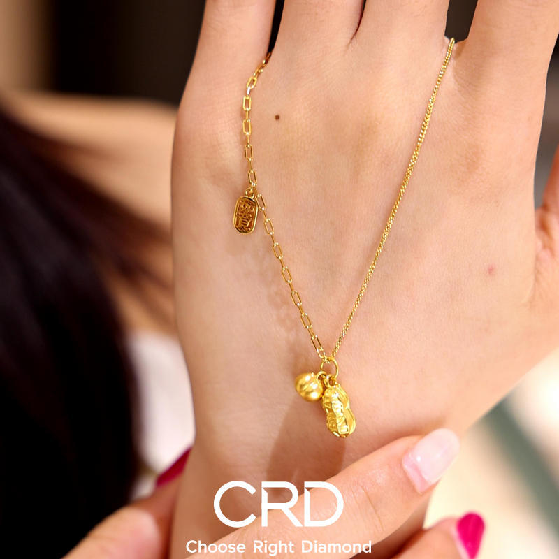 CRD黄金吊坠