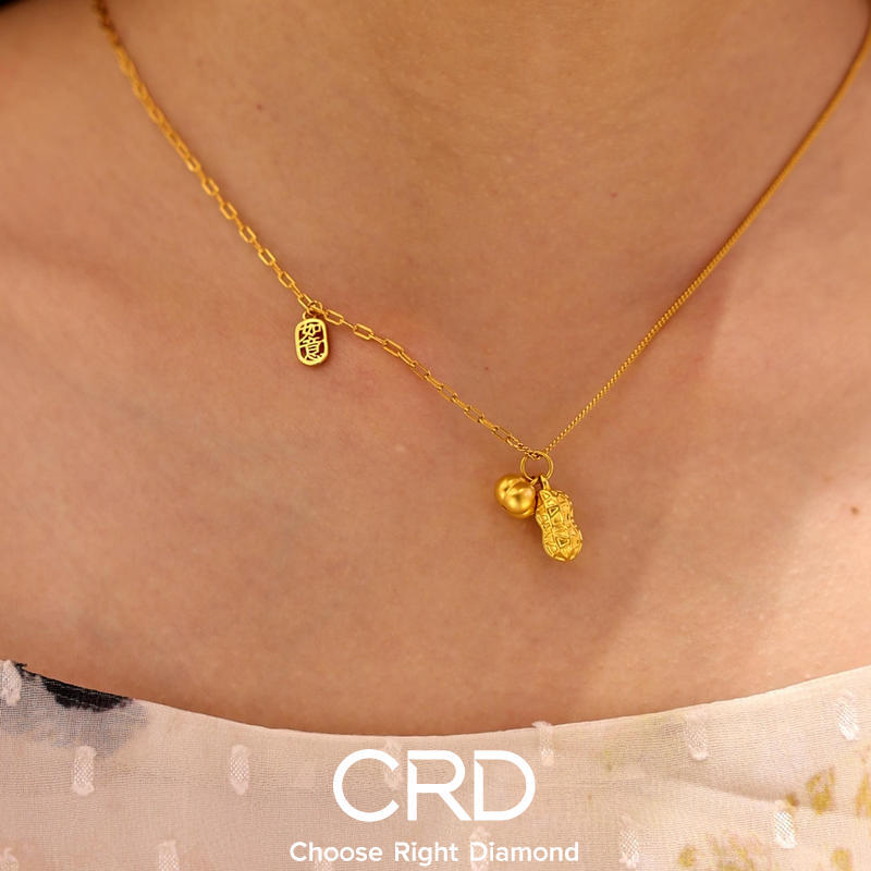 CRD黄金吊坠