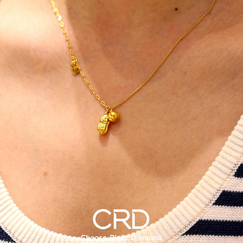 CRD黄金吊坠