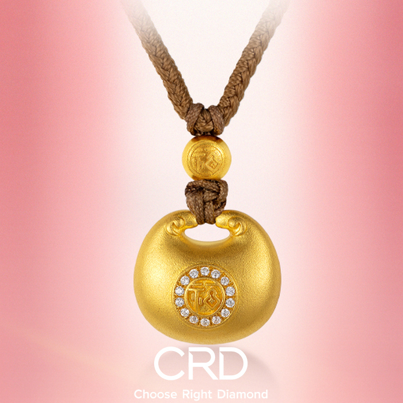CRD黄金吊坠