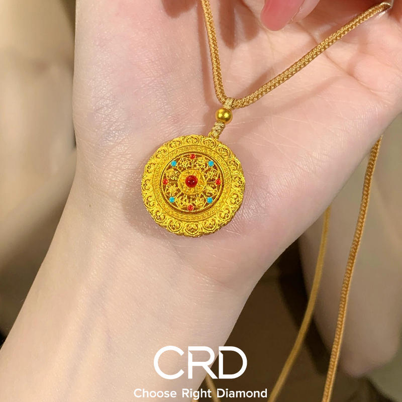 黄金吊坠
