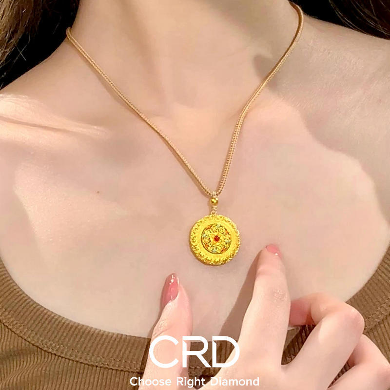 CRD黄金吊坠