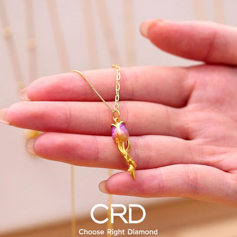 CRD黄金吊坠