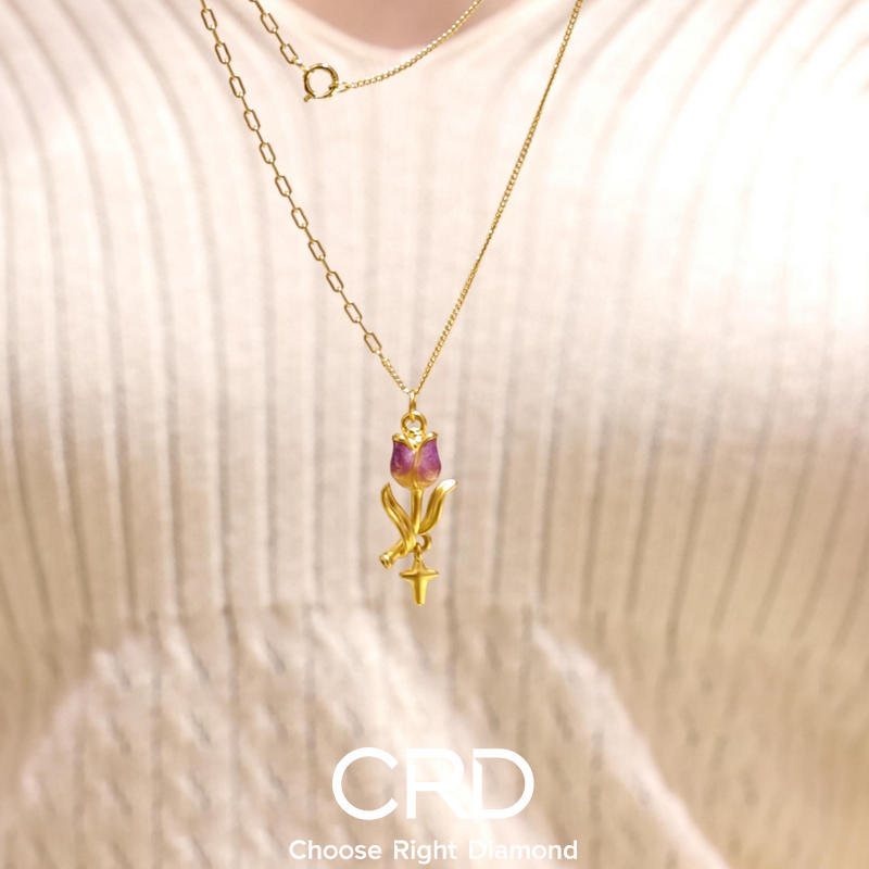 CRD黄金吊坠