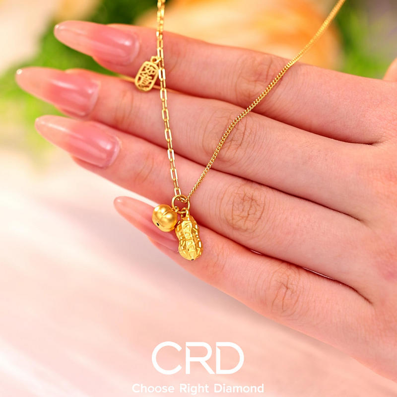 CRD黄金吊坠