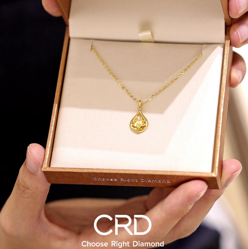 CRD黄金吊坠