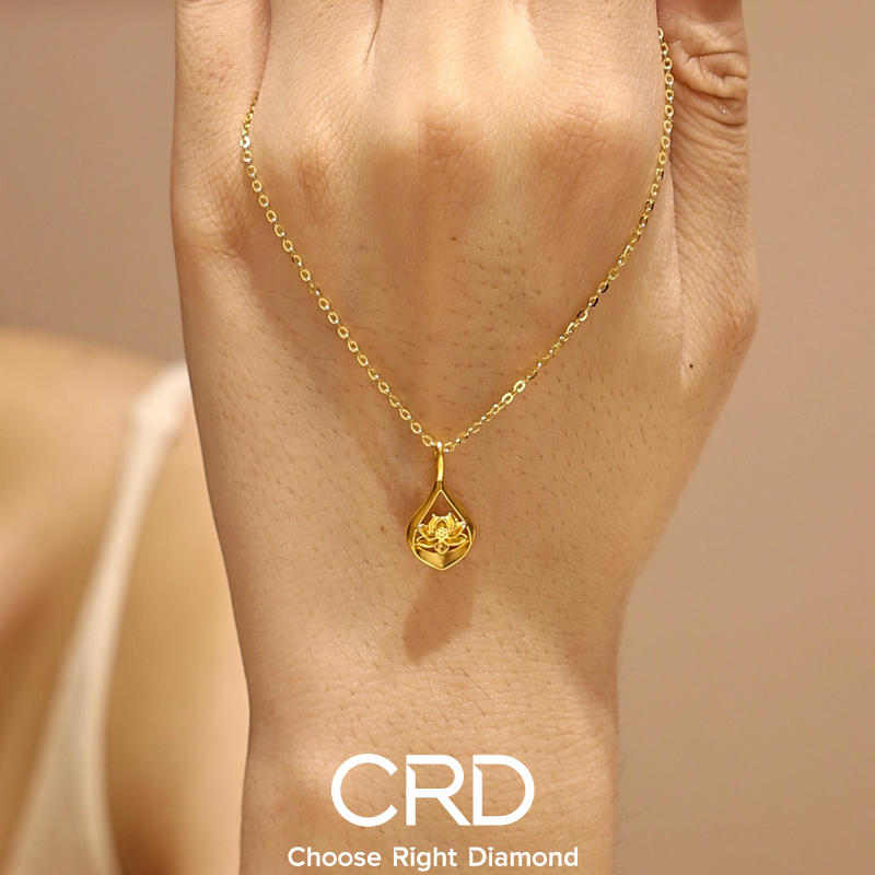 CRD黄金吊坠