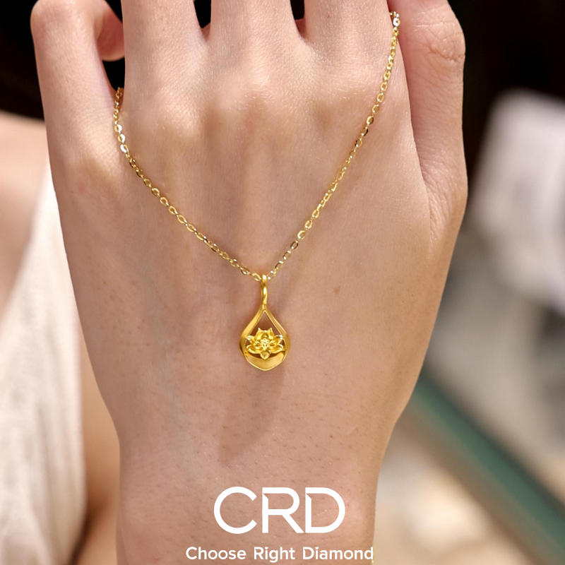 CRD黄金吊坠