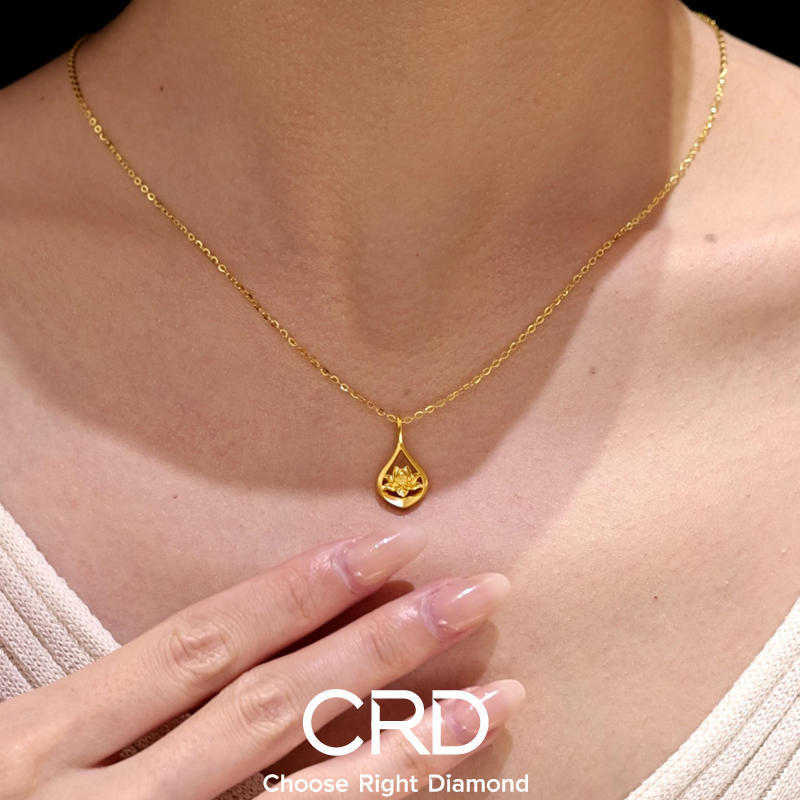 CRD黄金吊坠