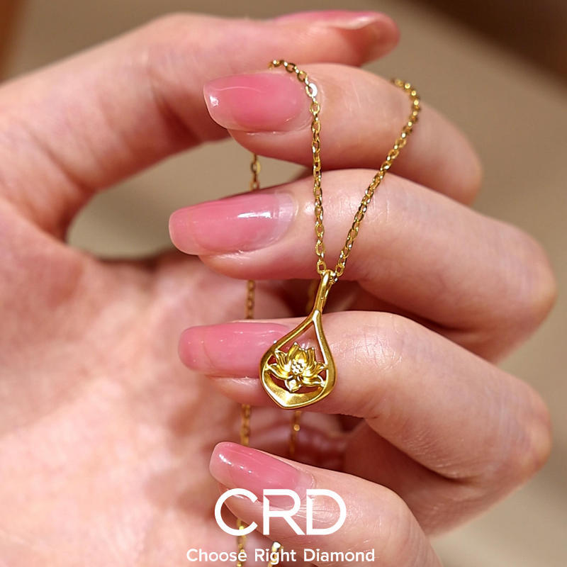 CRD黄金吊坠