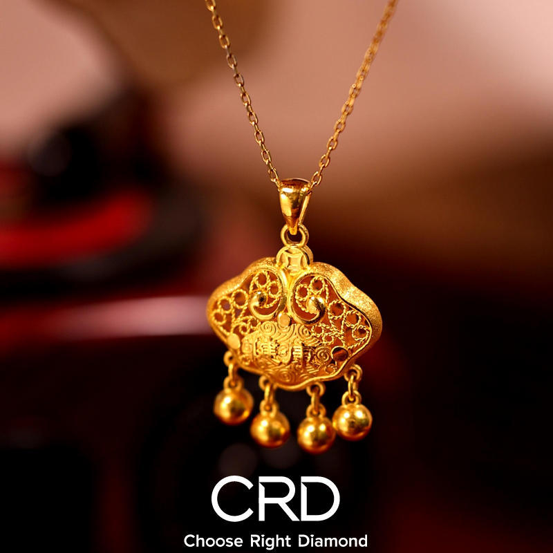 CRD黄金吊坠