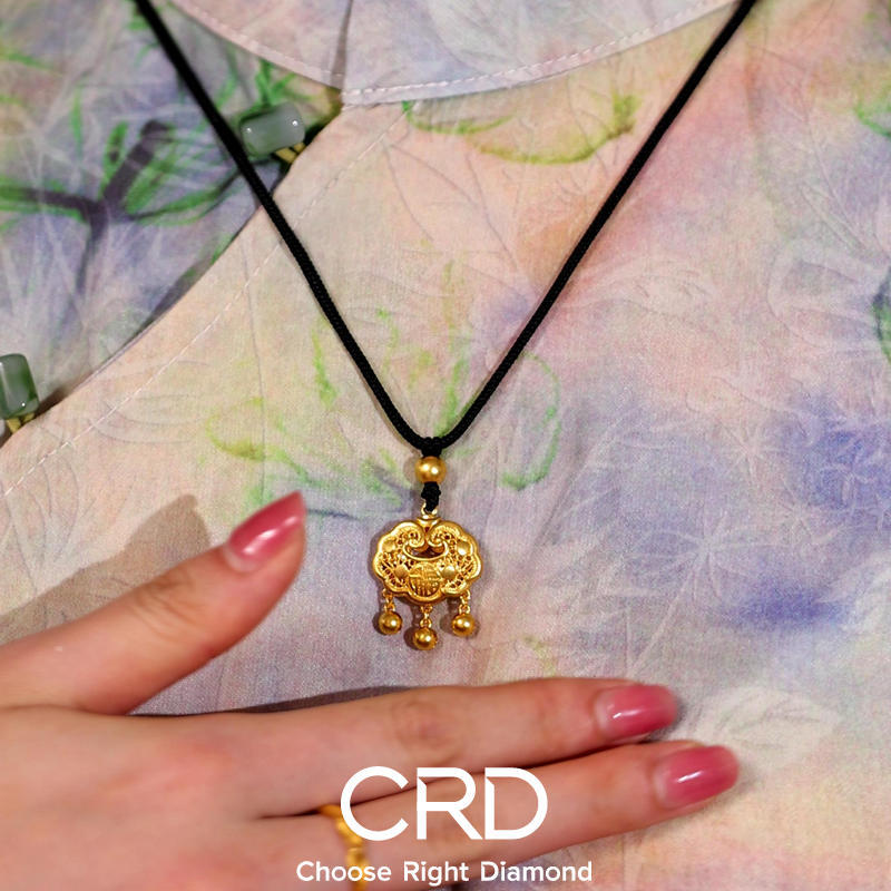 CRD黄金吊坠