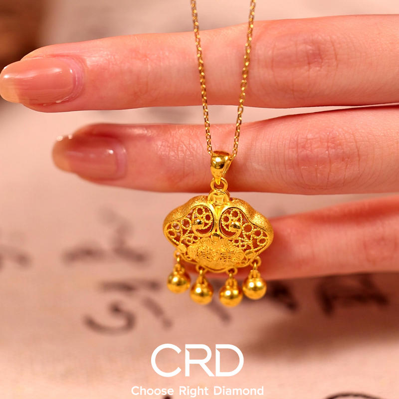CRD黄金吊坠