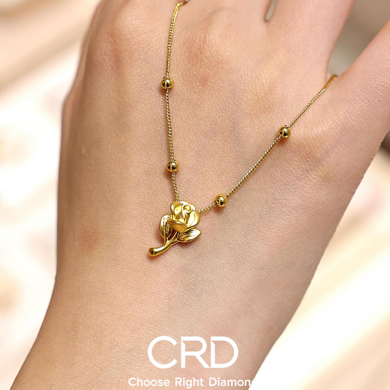 CRD黄金吊坠