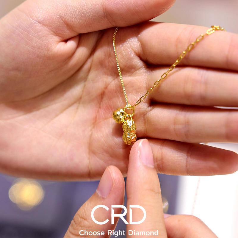 CRD黄金吊坠