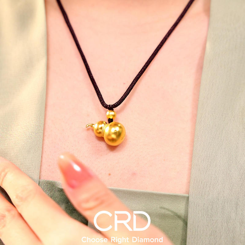 CRD黄金吊坠