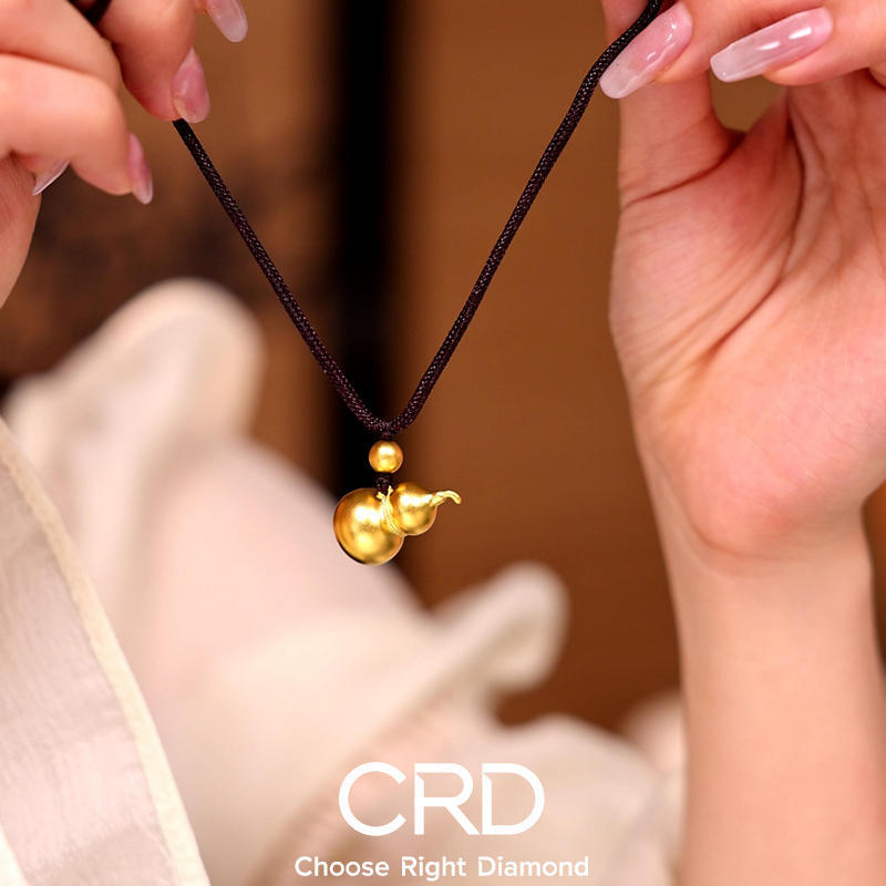 CRD黄金吊坠