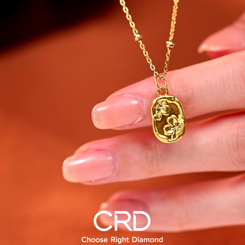 CRD黄金吊坠