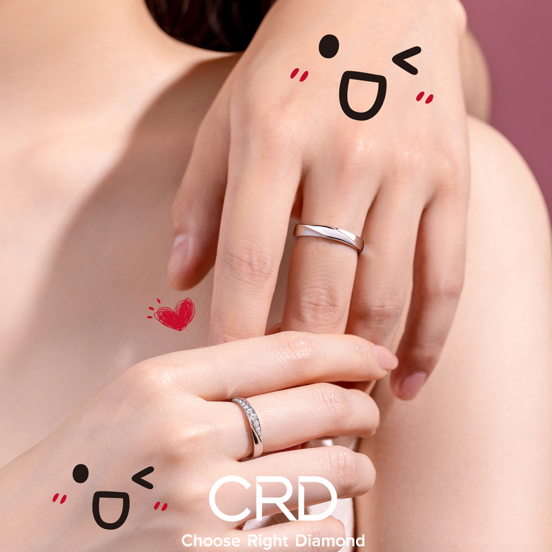 CRD钻石对戒