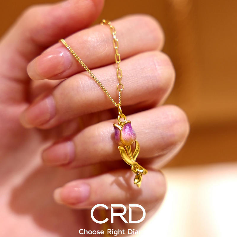 CRD黄金吊坠