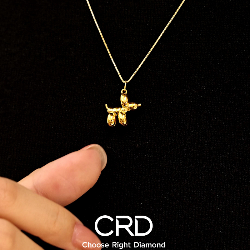 CRD黄金吊坠