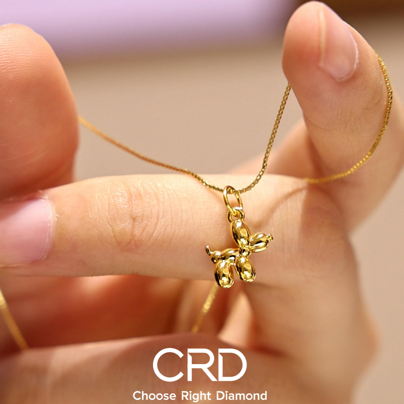 CRD黄金吊坠