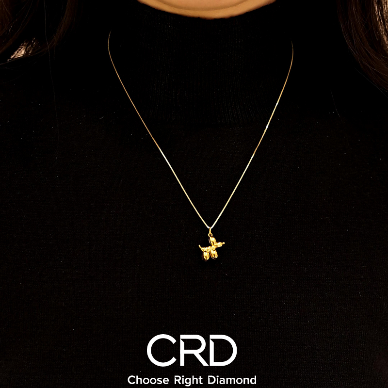 CRD黄金吊坠