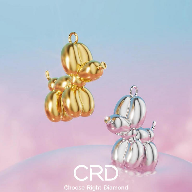 CRD黄金吊坠