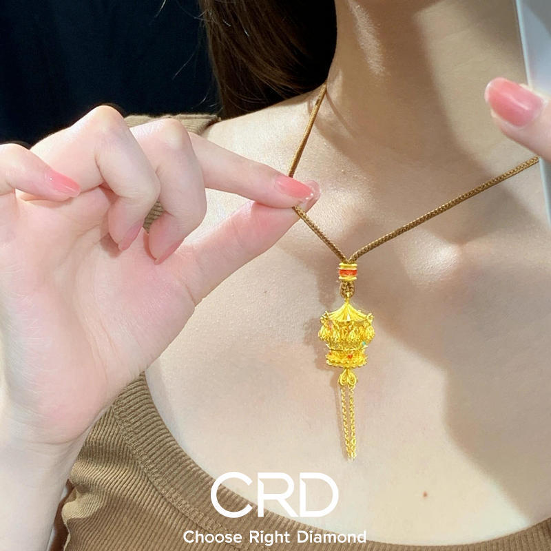 CRD黄金吊坠
