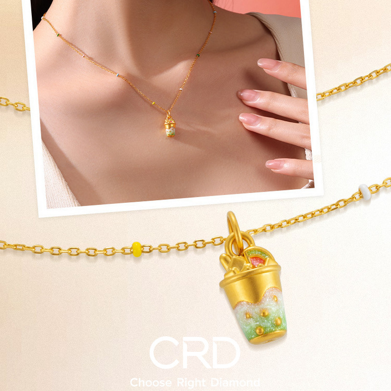 黄金吊坠 CRD黄金吊坠