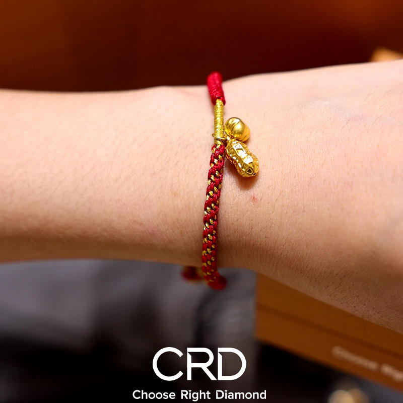 CRD<a href='https://www.crd.cn/huangjin/' target='_blank' style='color:#927658;text-decoration:underline;'>黄金</a>手串 黄金手串