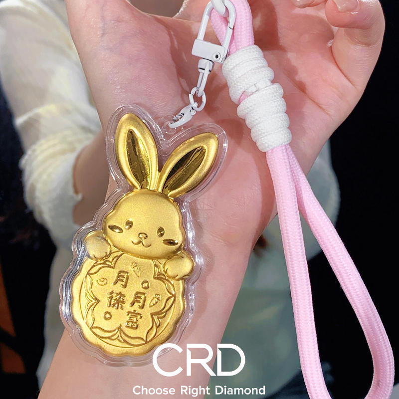 CRD足金挂件