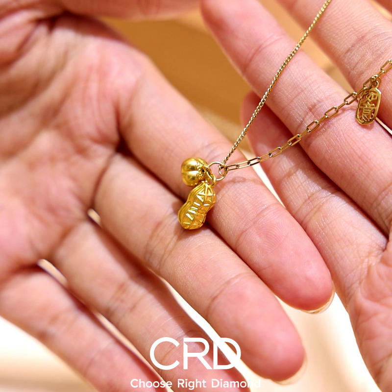 CRD黄金吊坠