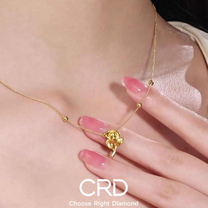 CRD黄金吊坠