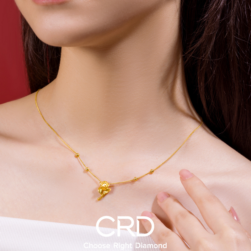CRD黄金吊坠