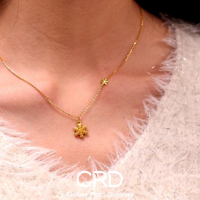 CRD黄金链坠 CRD黄金吊坠