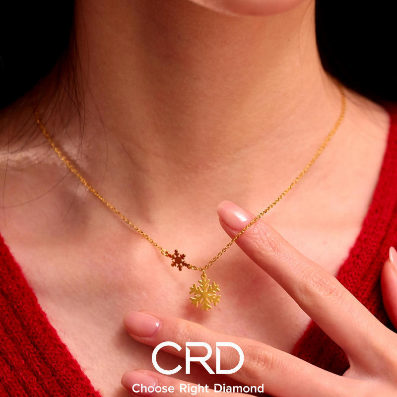 CRD黄金链坠 CRD黄金吊坠