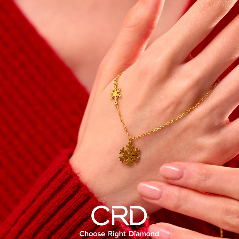 CRD黄金链坠 CRD黄金吊坠